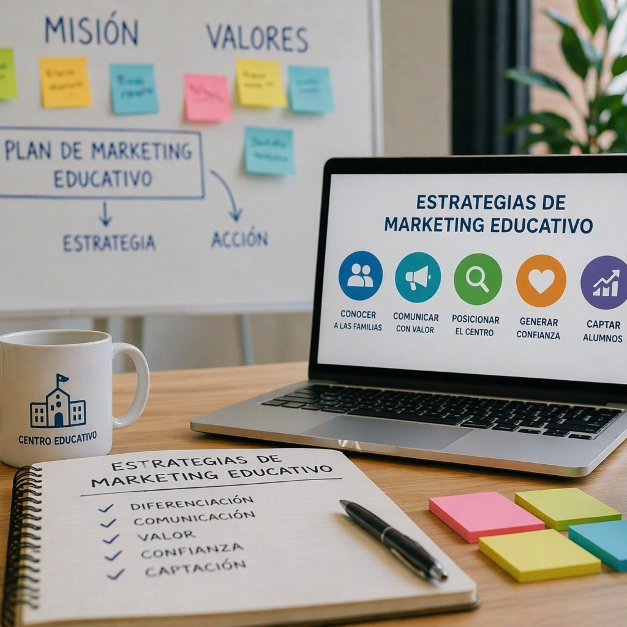 Estrategias de marketing educativo
