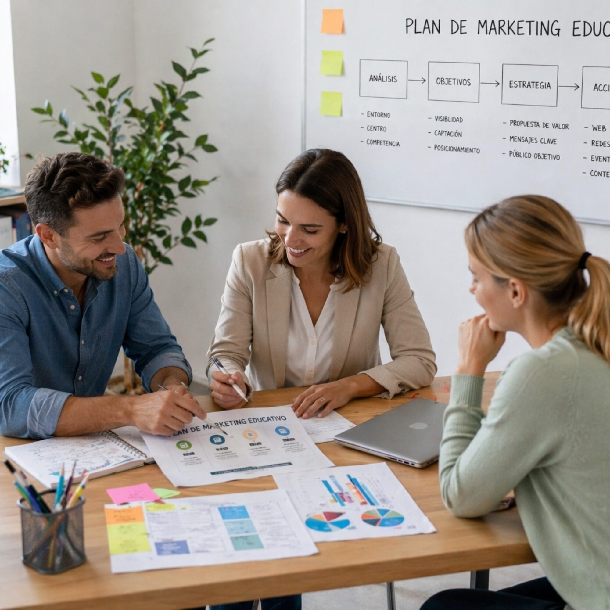 Plan de marketing educativo: guía para centros
